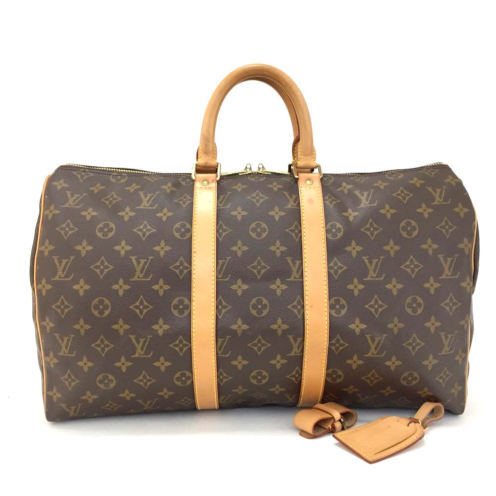 100% Authentic Louis Vuitton Monogram Keepall 45 Boston Travel Hand Bag / oAFE x | eBay