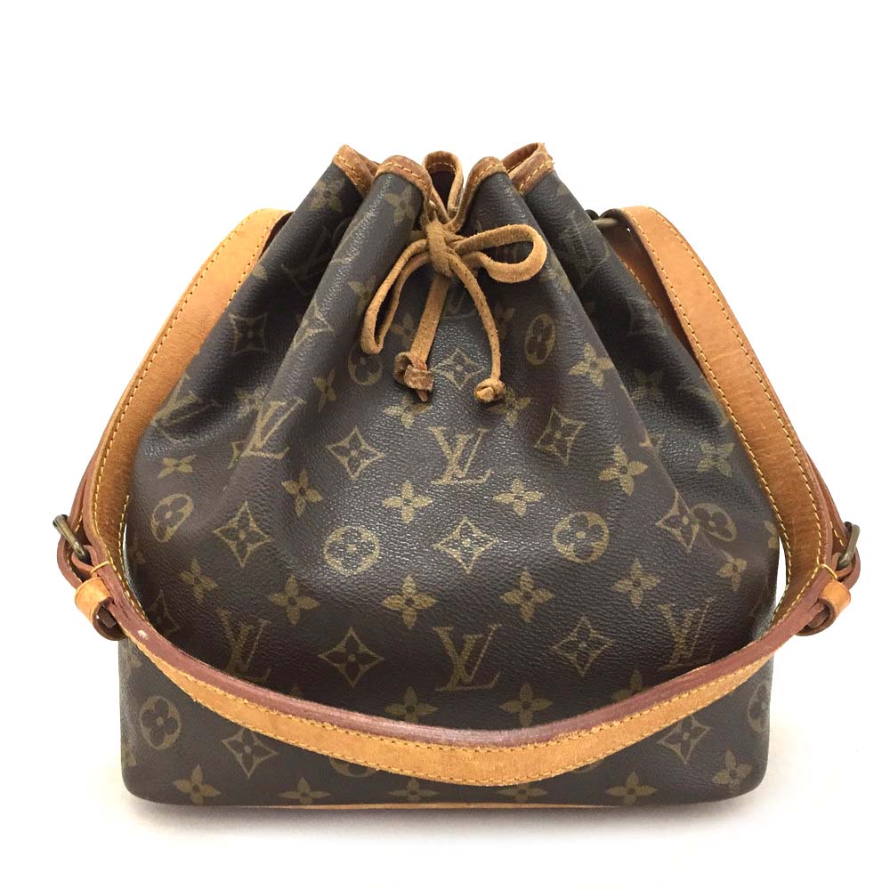 100% Authentic Louis Vuitton Monogram Petit Noe Drawstring Shoulder Bag /ee217 | eBay