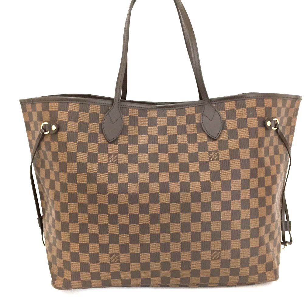 100% Authentic Louis Vuitton Damier Neverfull GM Shoulder Tote Bag /10594 | eBay