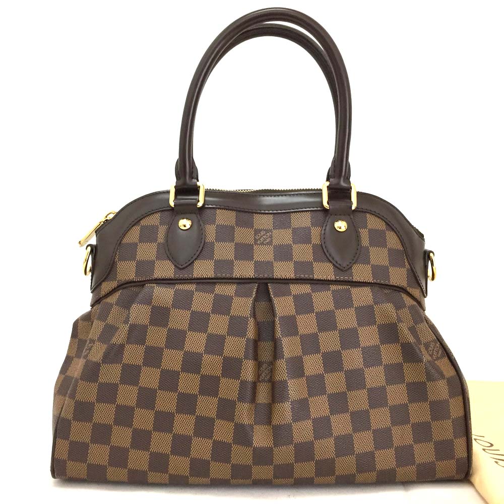100% Authentic Louis Vuitton Damier Trevi PM Hand Bag /11019 | eBay