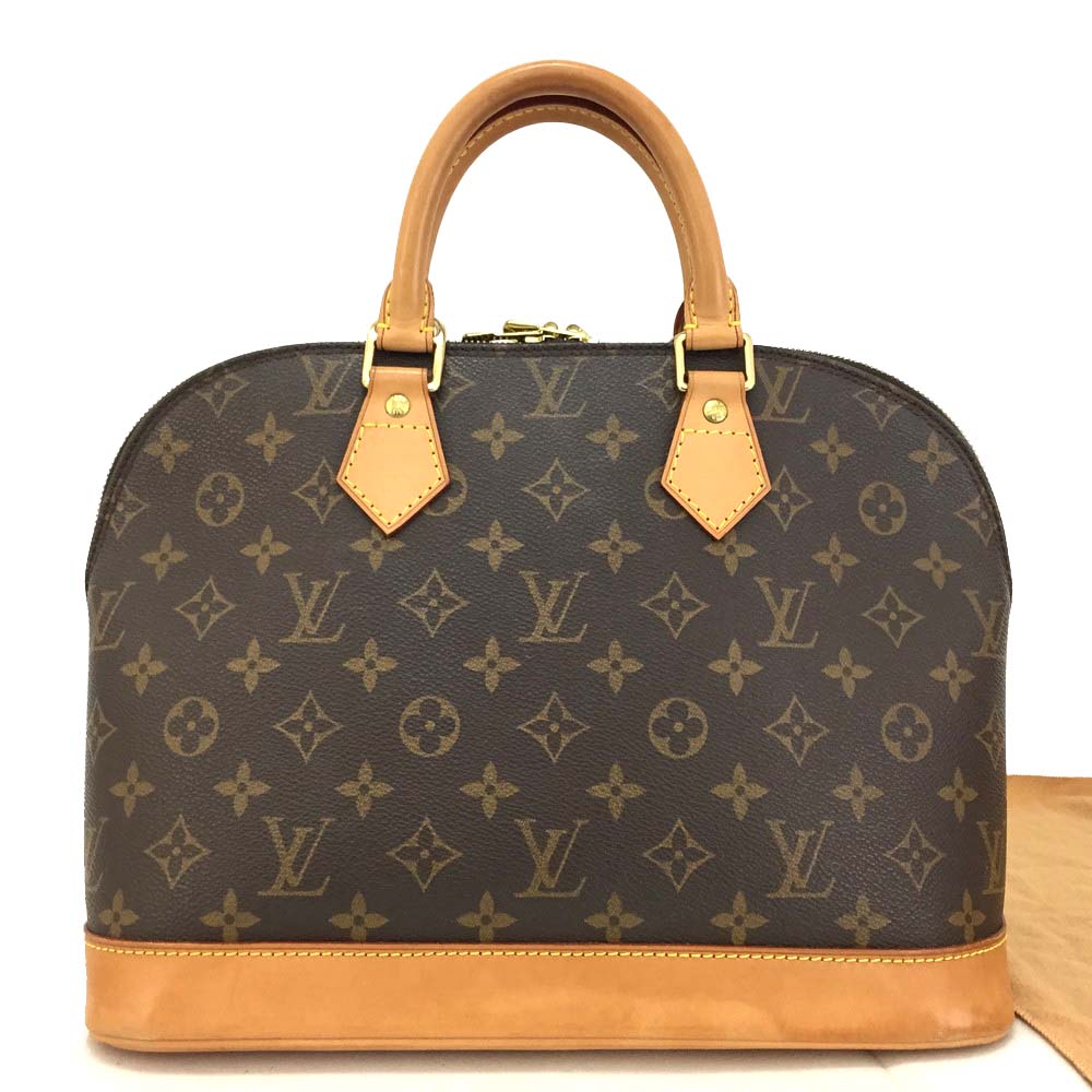 100% Authentic Louis Vuitton Monogram Alma Tote Hand Bag Purse /11373 | eBay