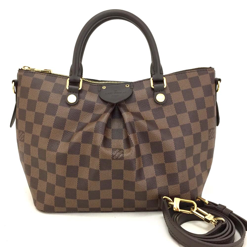 Authentic Louis Vuitton Damier Siena PM Tote Hand Bag w/Shoulder Strap/20264 | eBay