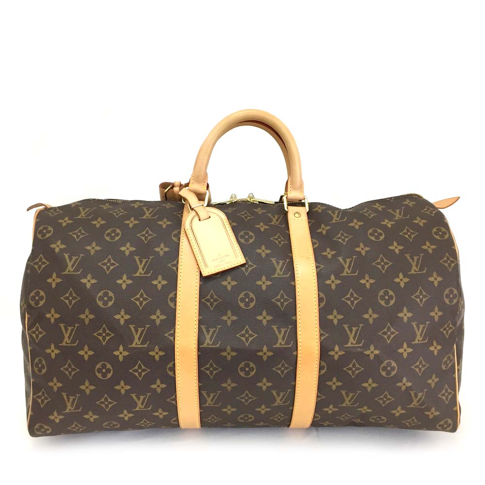 100% Authentic Louis Vuitton Monogram Keepall 50 Boston Travel Hand Bag /oo158 | eBay