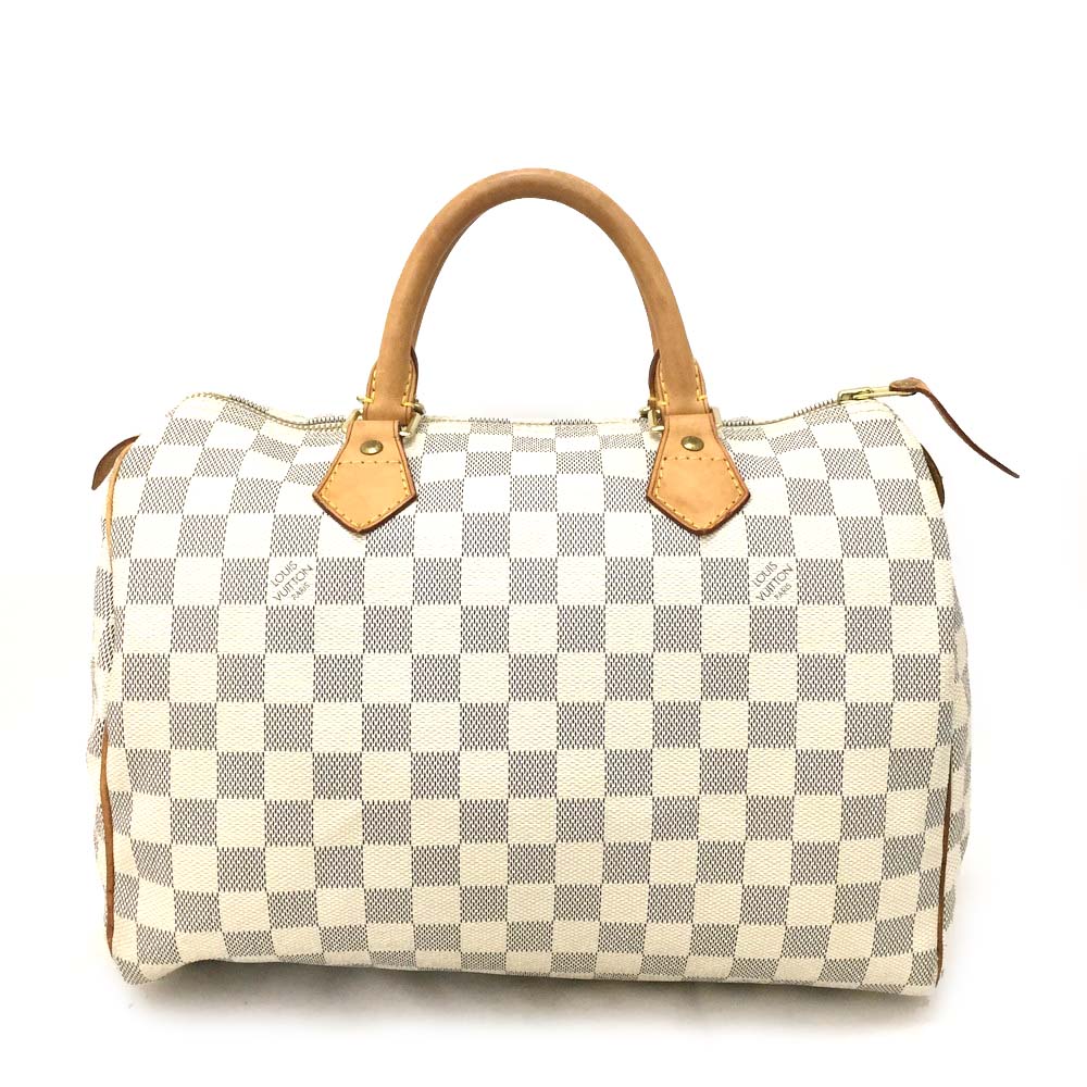 100% Authentic Louis Vuitton Damier Azur Speedy 30 Hand Bag /40020 | eBay
