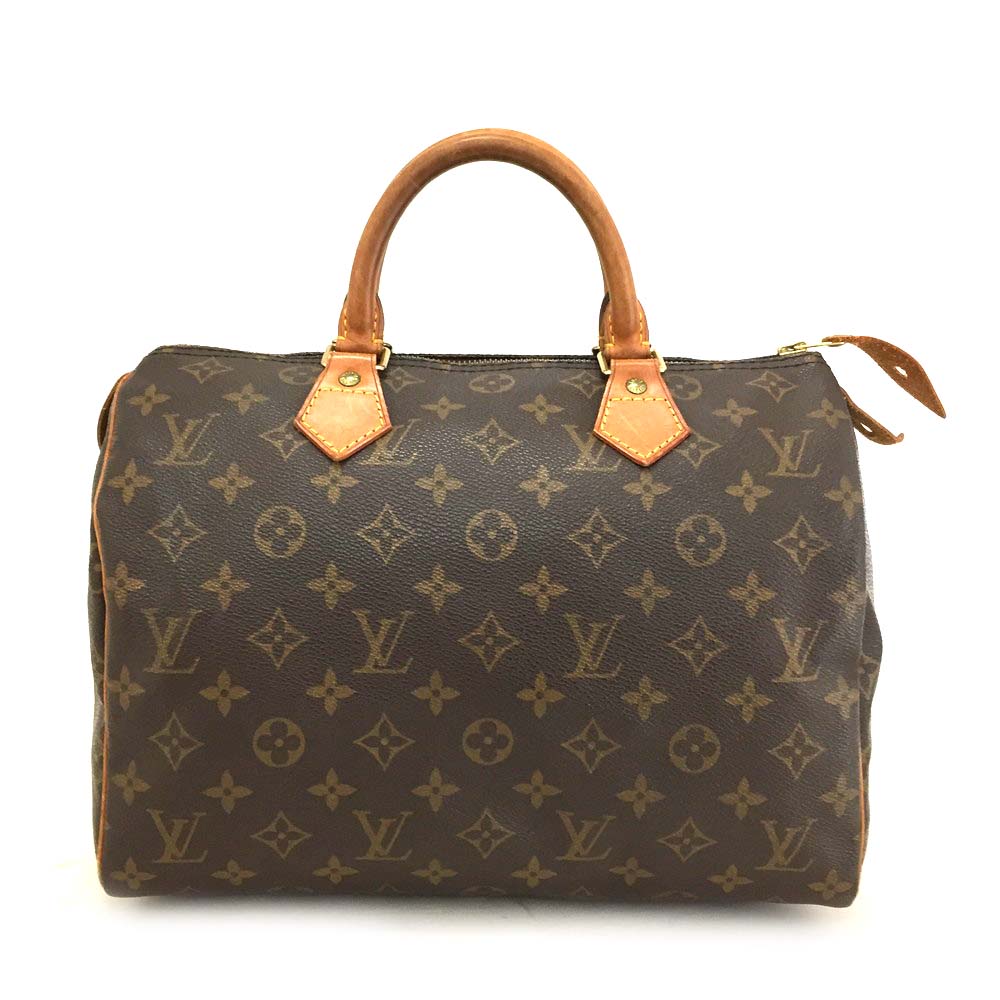 100% Authentic Louis Vuitton Monogram Speedy 30 Boston Travel Hand bag /638 | eBay