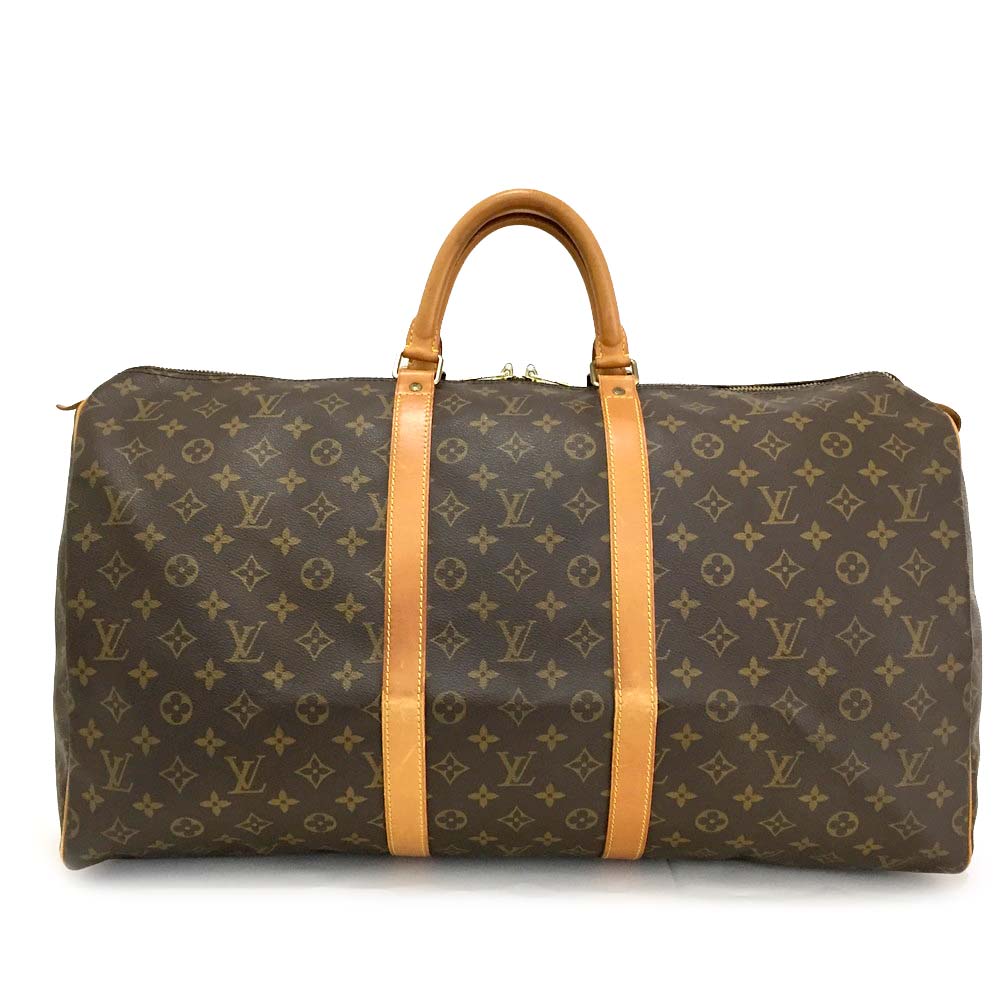 100% Authentic Louis Vuitton Monogram Keepall 55 Boston Travel Hand Bag /10741 | eBay
