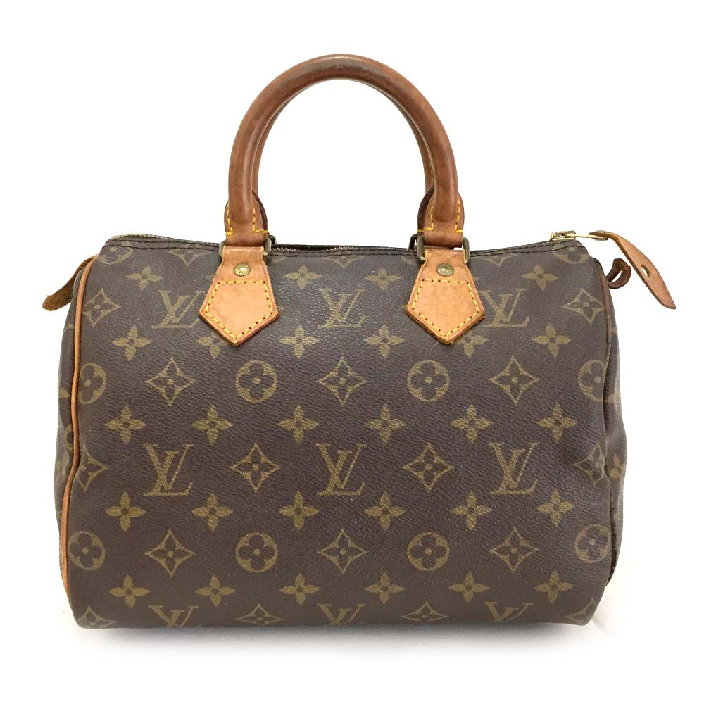 100% Authentic Louis Vuitton Monogram Speedy 25 Boston Travel Hand bag /11192 | eBay