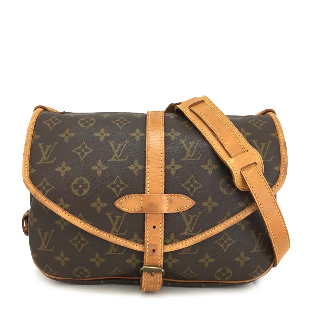 100% Authentic Louis Vuitton Monogram Saumur 30 Cross body Shoulder Bag /20100 | eBay