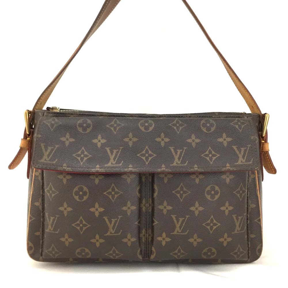 100% Authentic Louis Vuitton Monogram Viva Cite GM Shoulder Bag Purse /20663 | eBay