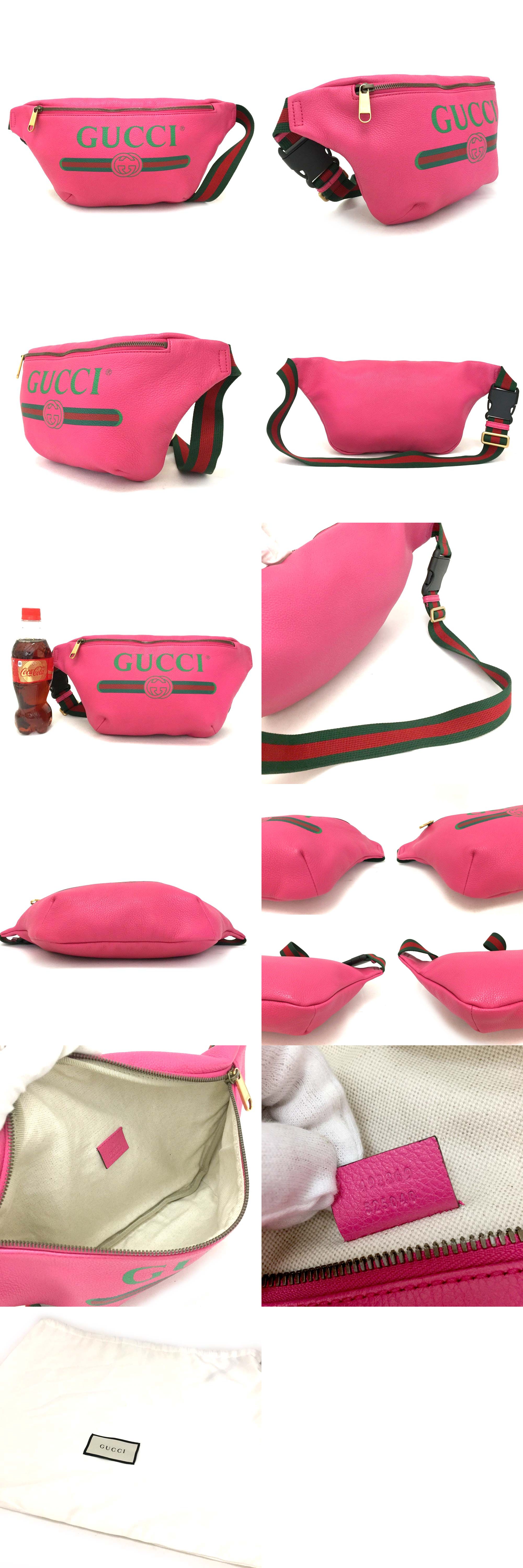 gucci bum bag pink