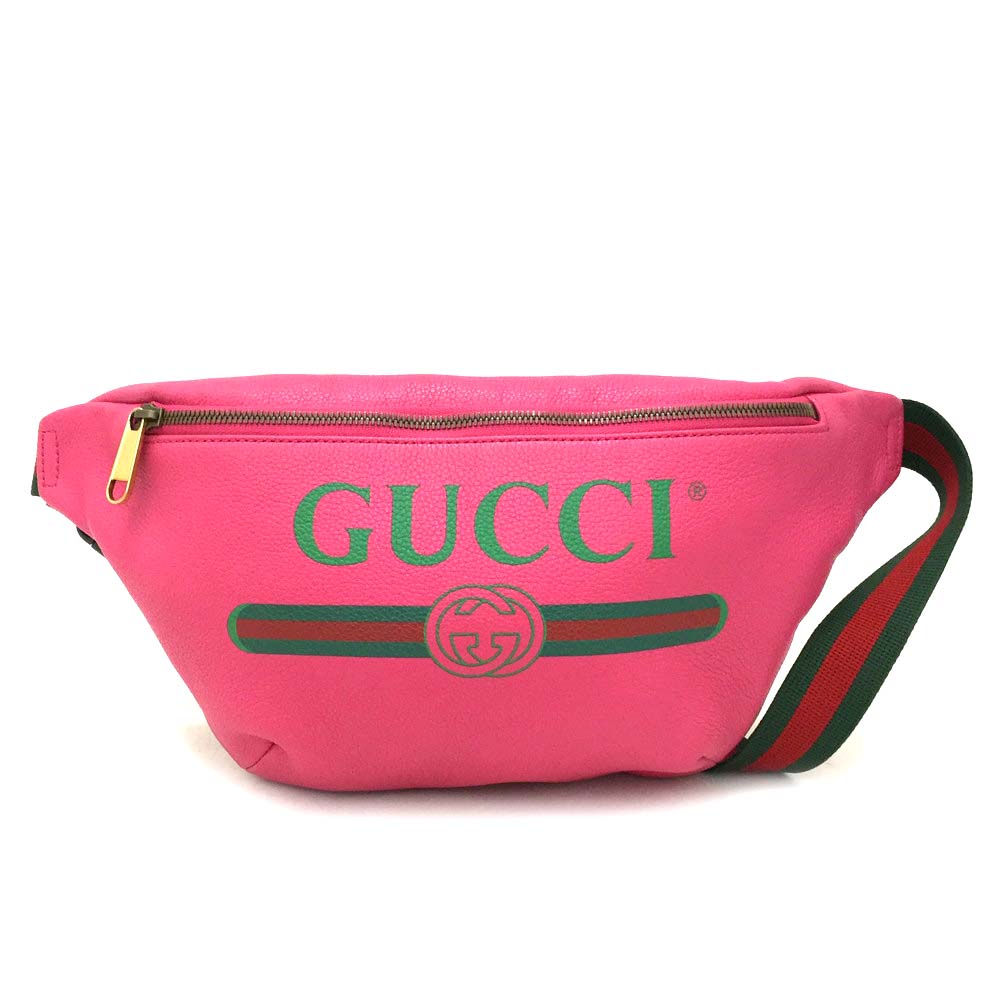 gucci pink bum bag